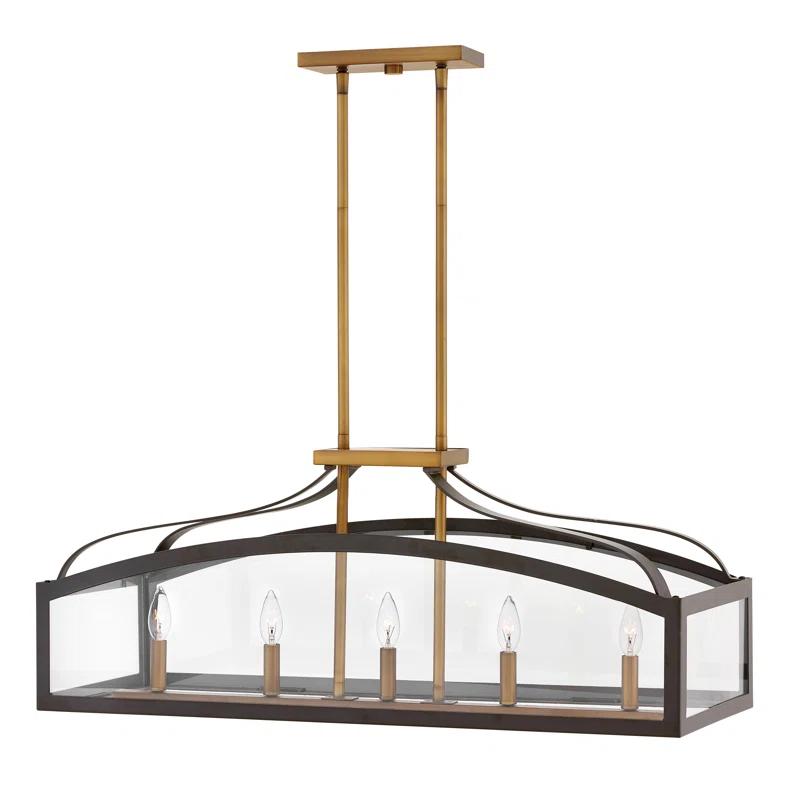 Hinkley Clarendon 5-Light Kitchen Island Linear Pendant