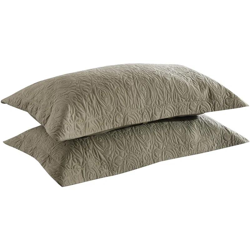 MarCielo P-solid Shams Pillow Sham (Set of 2)