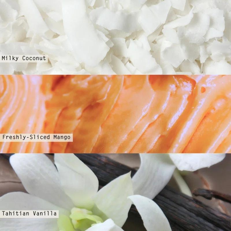 ILLUME Essentials Collection, Coconut Milk Mango Ceramic Flower