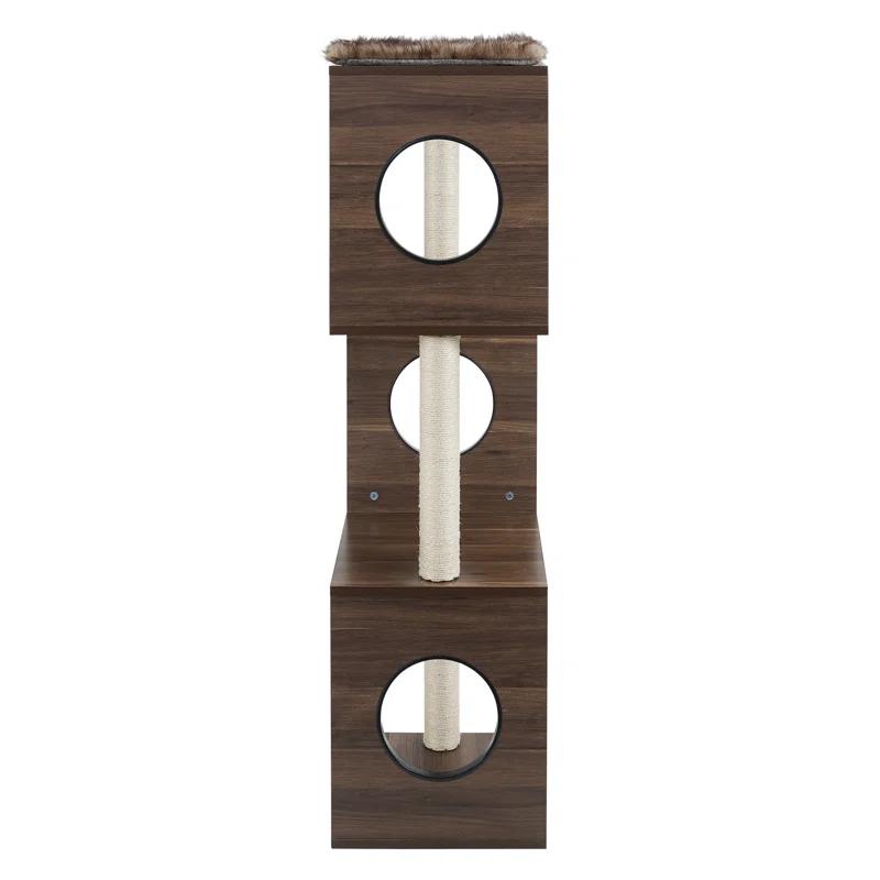 Sam's Pets Sheree Cat Tree 50" modern and easy clean