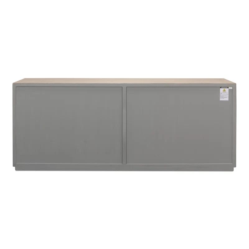 Sarreid Ltd St. Nevis 92'' Solid Wood Sideboard