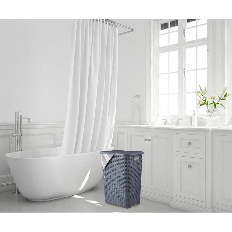 Rebrilliant Plastic Laundry Hamper with Handles