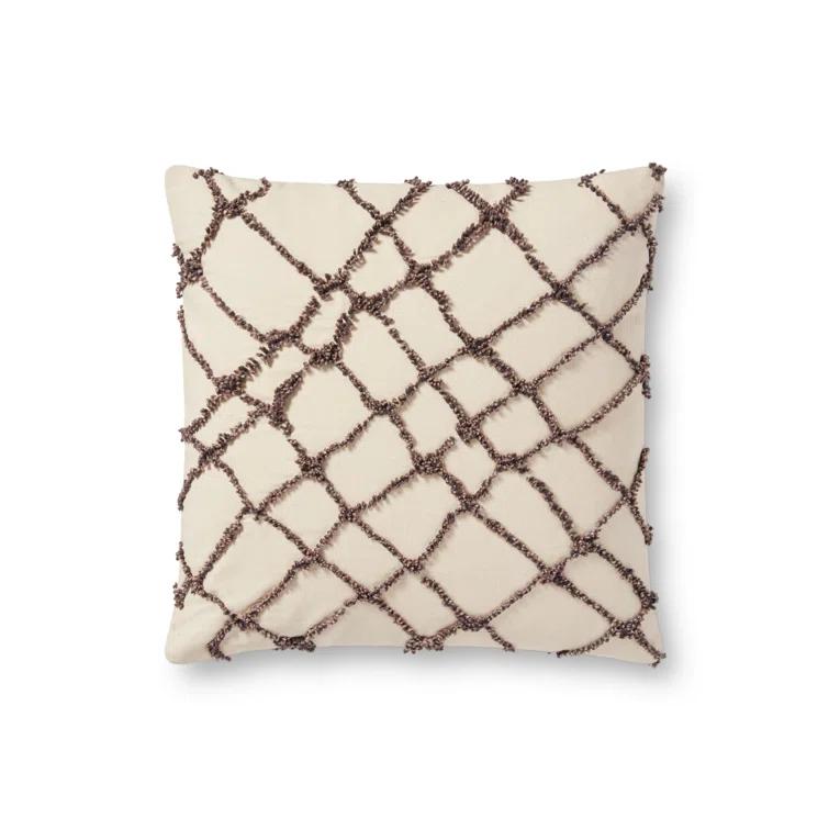 Loloi Rugs Geometric Cotton Throw Pillow