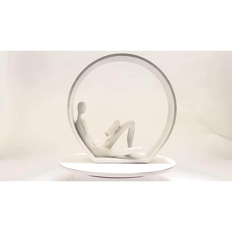 Lifestyle Group Distribution Adam & Friends Home Decor Encirlced Reader Sculpture | 1-Piece