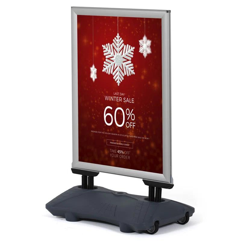 MT Displays Pavement Sidewalk Sign Holder
