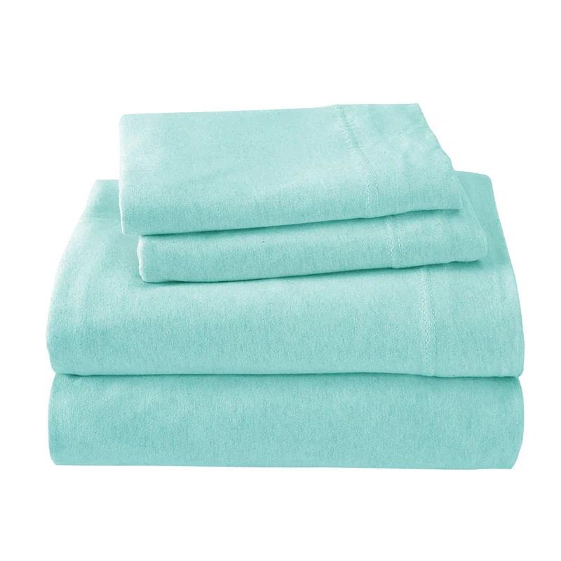 Royale Linens SoftTees Jersey Knit Cotton Blend Jersey Knit Sheet Set