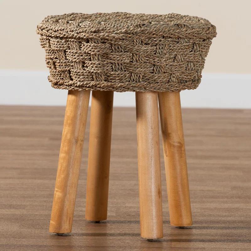 Seagrass Accent Stool