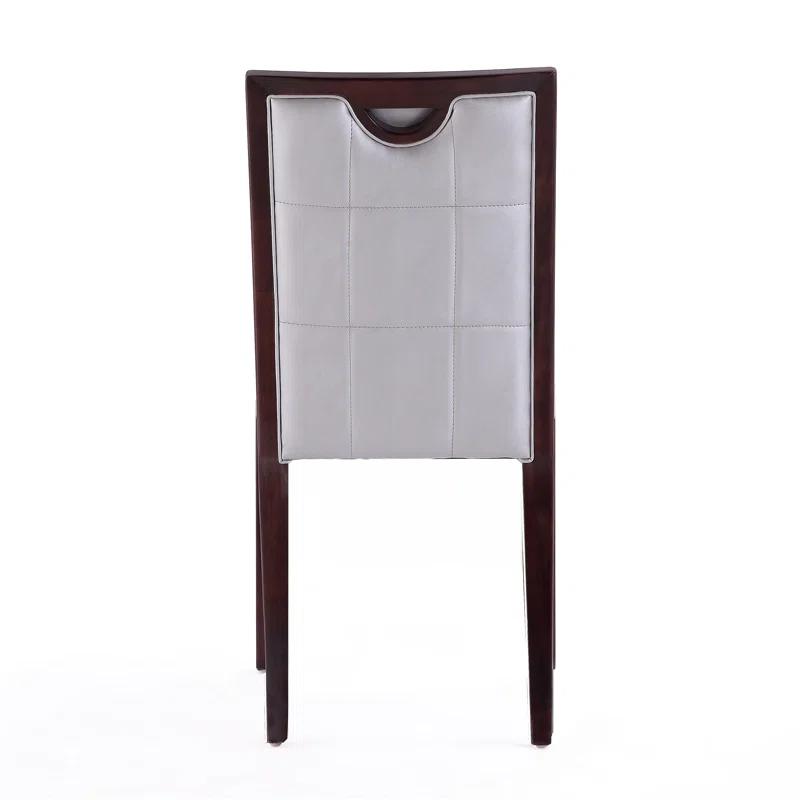 Red Barrel Studio® 18.1'' H Faux Leather Upholstered Beech Side Chair (Set of 2)