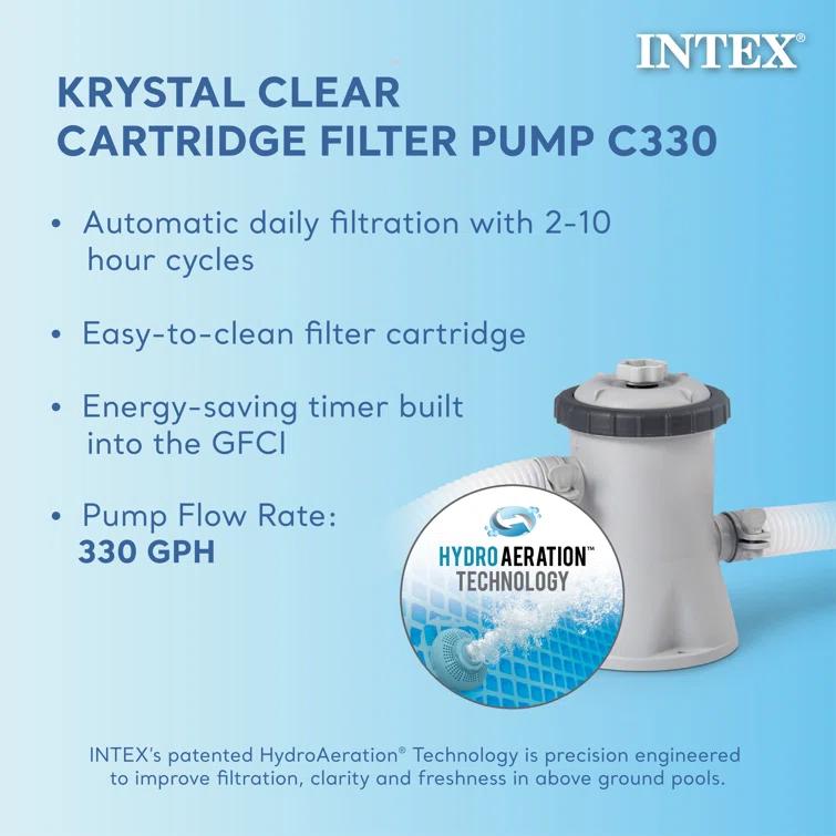 Intex Intex Easy Set Inflatable Kid Swimming Pool Only