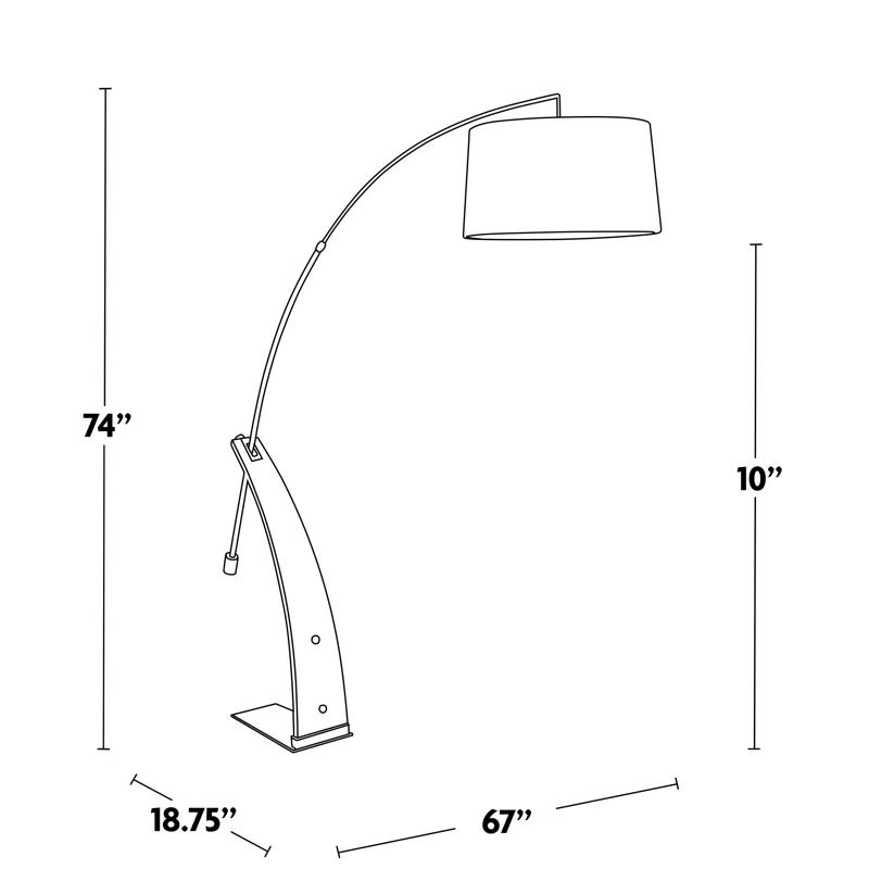 LumiSource Robyn-Salon Floor Lamp