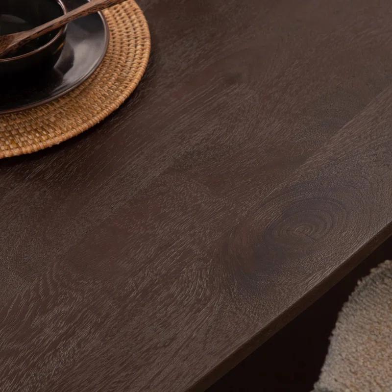 Eleonora Aron Oval Solid Wood Top Dining Table