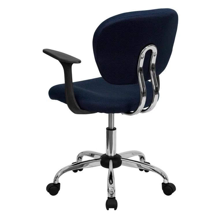 Flash Furniture Beverly Mid-Back Swivel Mesh Office Chair with Padded Seat by Flash Furniture (Set of 2)