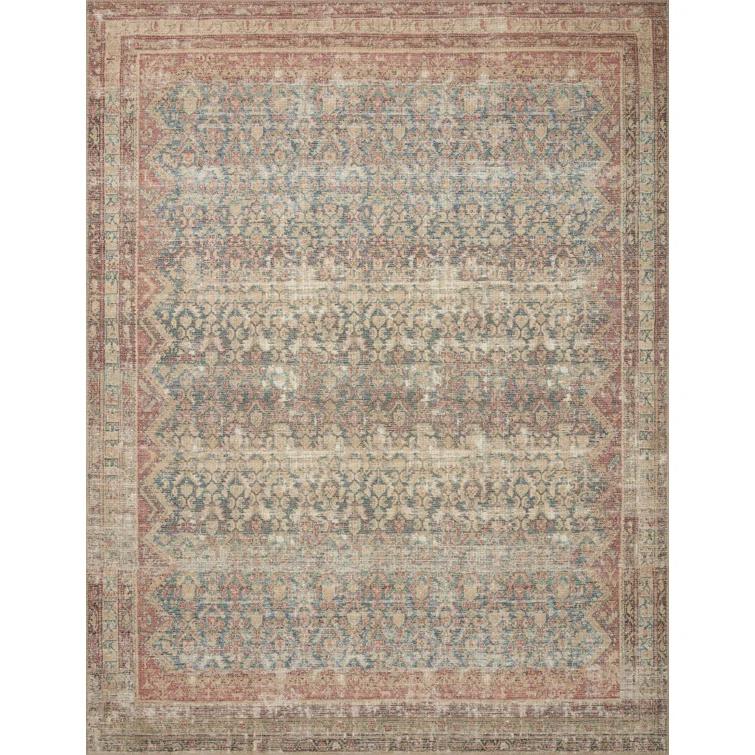 Angela Rose x Loloi Angela Rose x Loloi Aubrey Ocean / Spice Area Rug