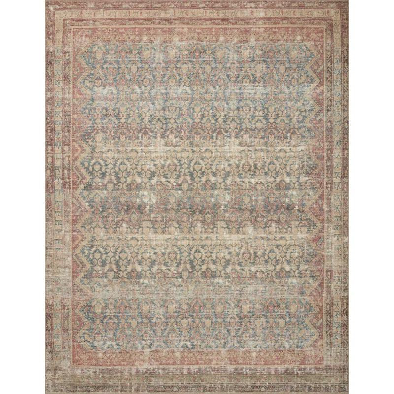 Angela Rose x Loloi Angela Rose x Loloi Aubrey Ocean / Spice Area Rug