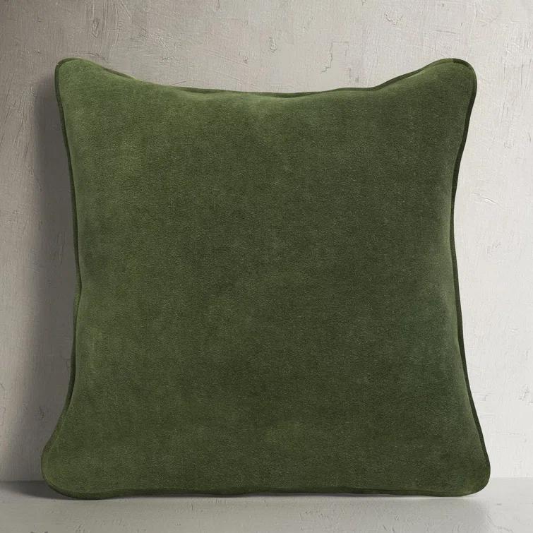 Livabliss Baylie Cotton Velvet Throw Pillow & Reviews | Birch Lane