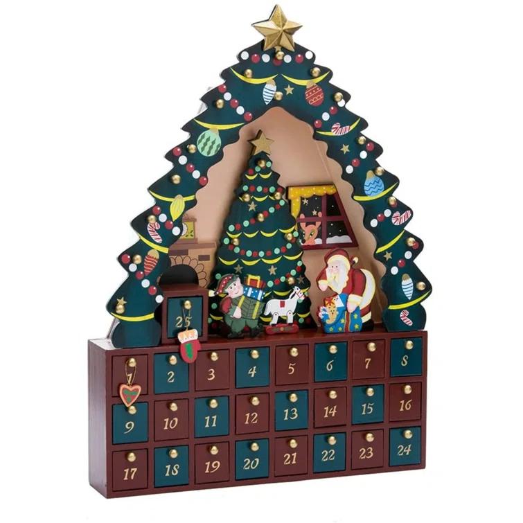 Kurt Adler Advent Christmas Tree Calendar