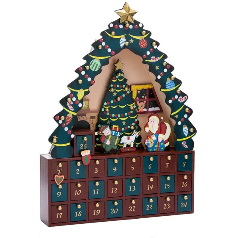 Kurt Adler Advent Christmas Tree Calendar