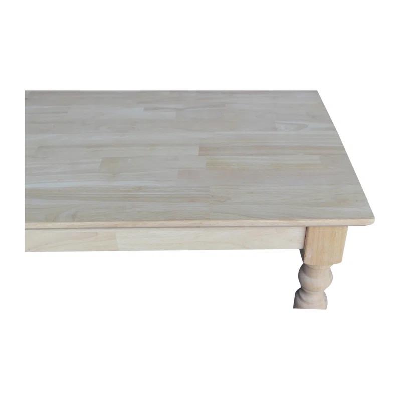 International Concepts Turned Counter Height Solid Wood Dining Table