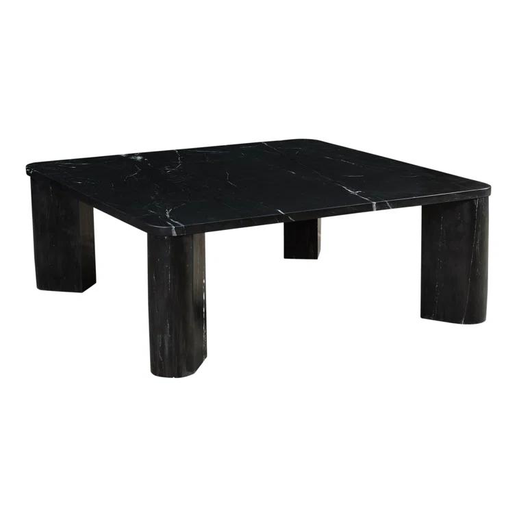 Cato Coffee Table - Black Marble