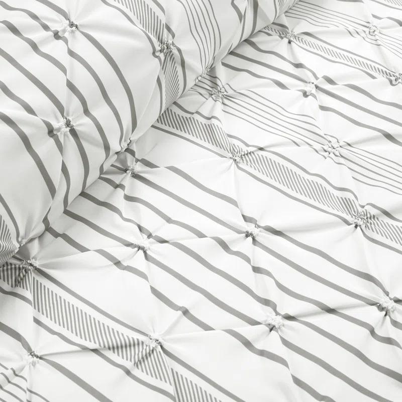 Lush Decor Ravello Pintuck 5 Piece Comforter Set