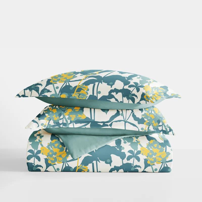 Becky Cameron Duvet Cover Set Boho Flower Reversible
