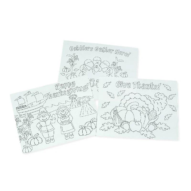 The Holiday Aisle® ZiZi Paper Kids Rectangle Placemat
