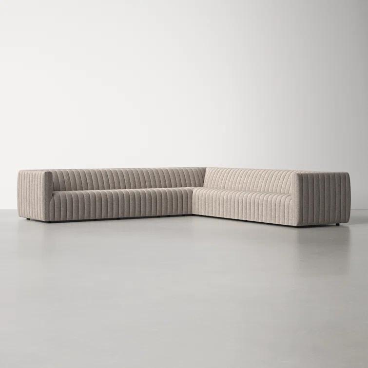 Brandt 3 - Piece Modular Upholstered L-Sectional