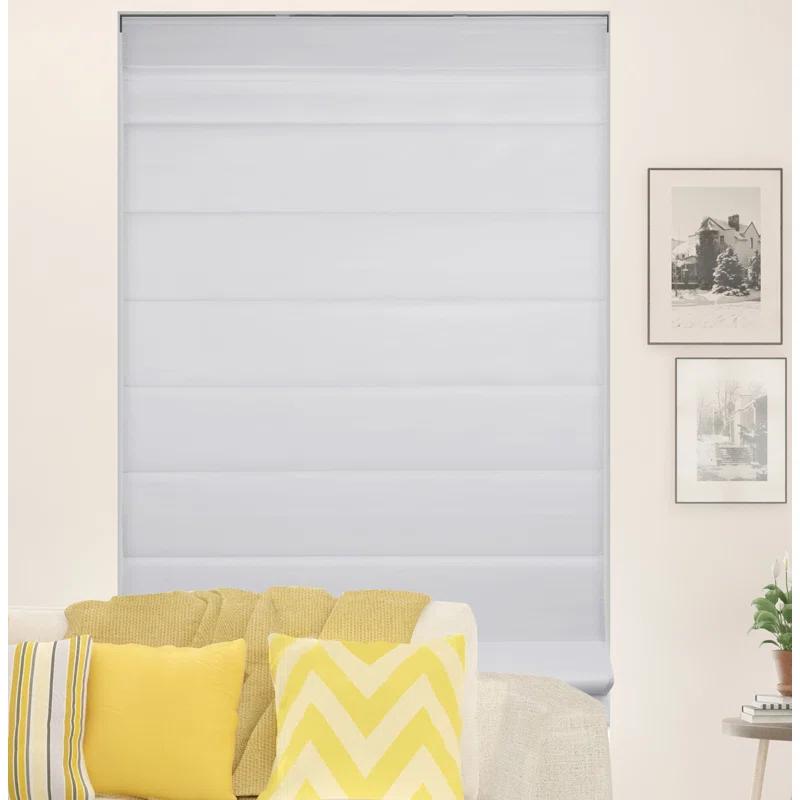 Semi Sheer Roman Shade