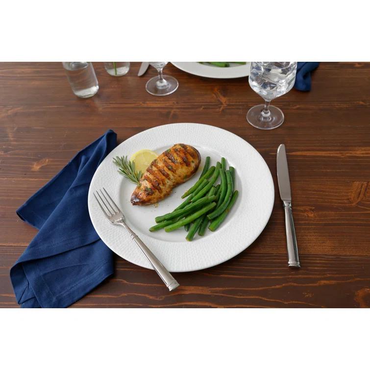 Fortessa Bistro Stainless Steel Flatware Set, Service for 4