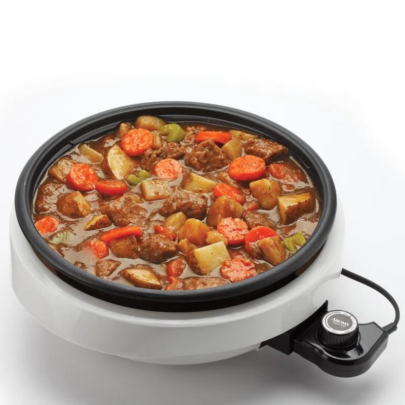 Aroma 3.3 Quart Electric Super Pot & Grill