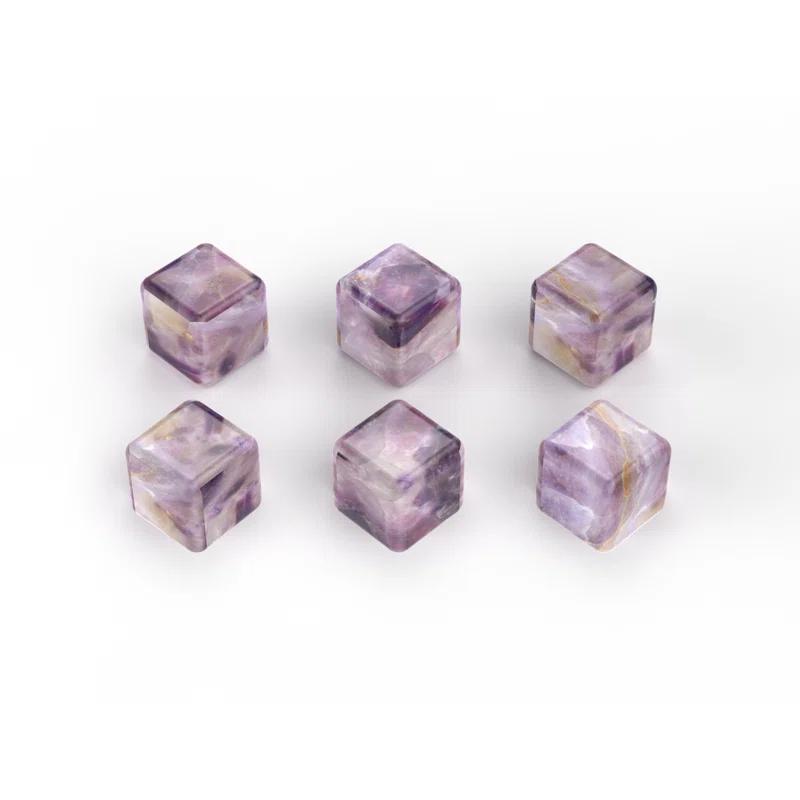 ANNA New York Vida Gemstone Whisky Cubes (Set of 6)
