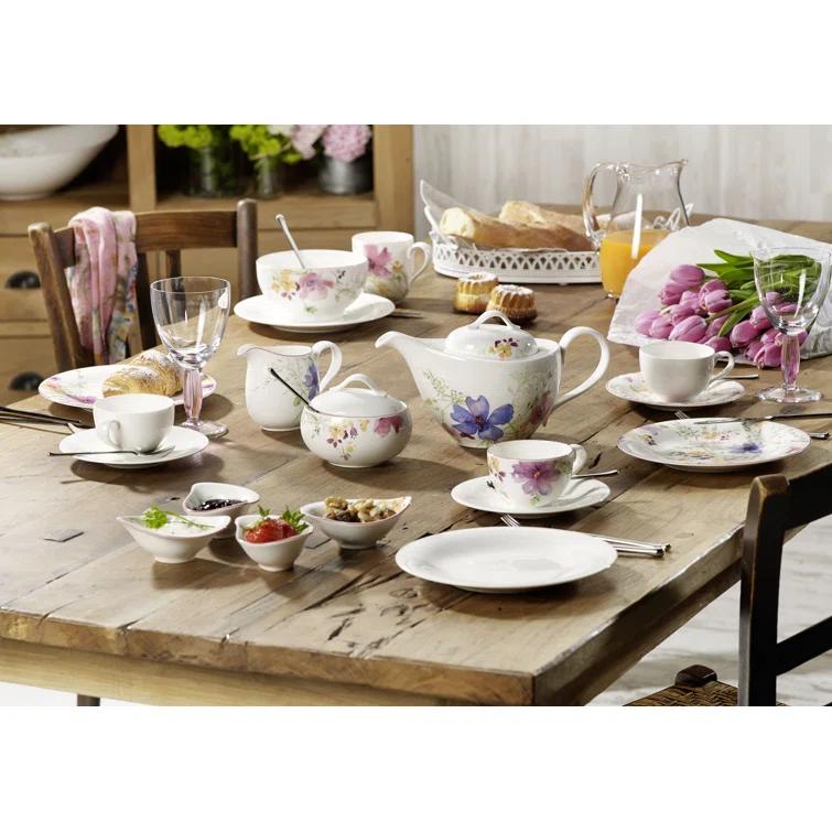 Villeroy & Boch Mariefleur 7.5" Breakfast Cup Saucer & Reviews | Wayfair