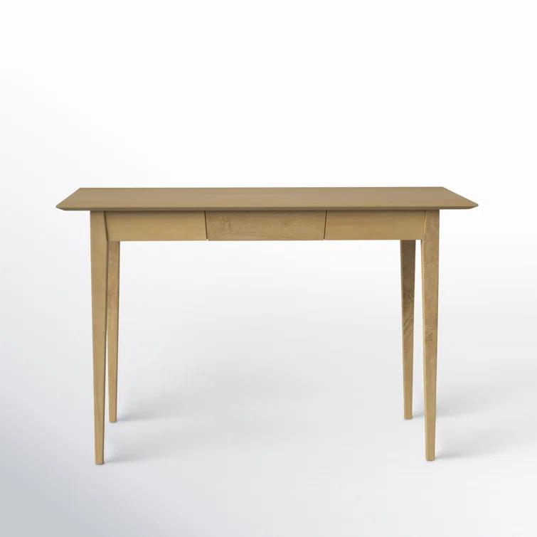Butler Caelynn 48" Natural Wood Shaker Writing Desk - Natural