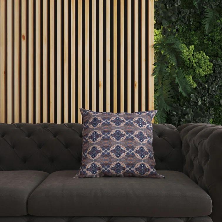 Amrita Sen Floral Elegance Floral Reversible Throw Pillow