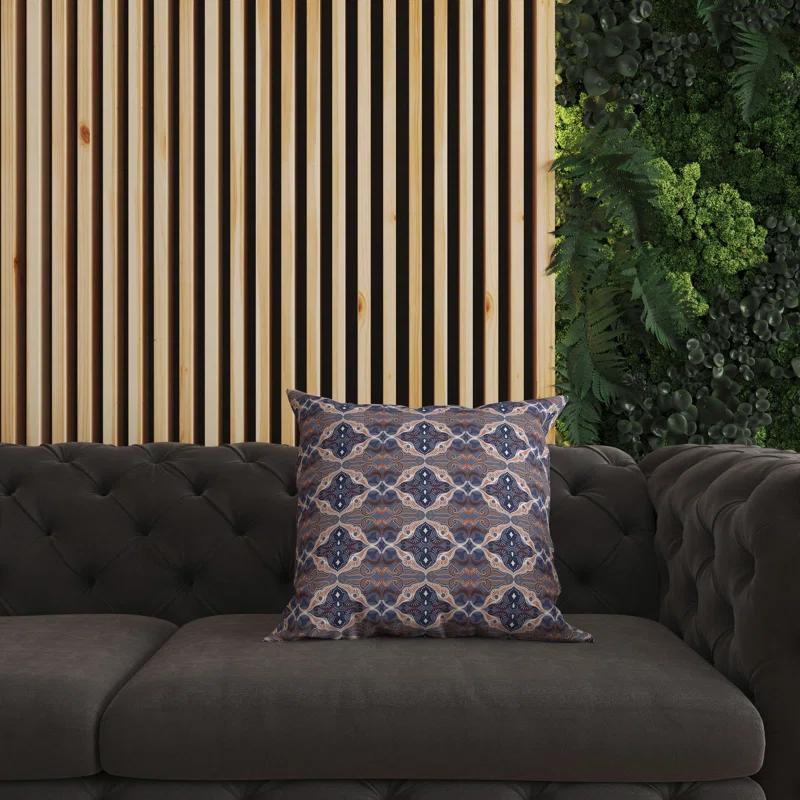 Amrita Sen Floral Elegance Floral Reversible Throw Pillow