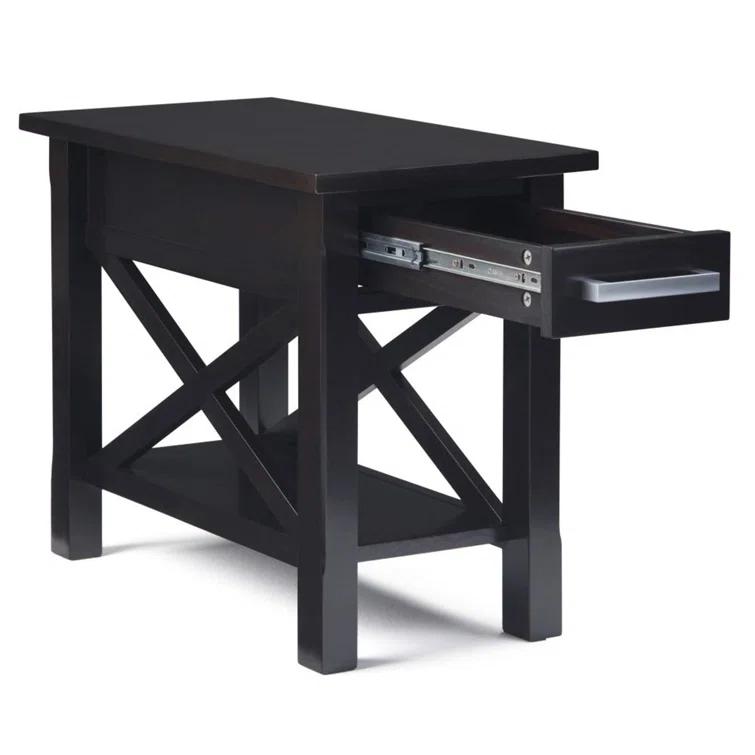 Simpli Home Kitchener End Table with Storage