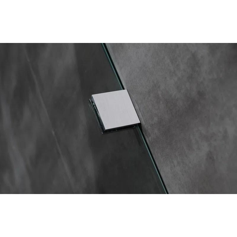 Moselle 44" x 77.5" Rectangular Sliding Shower Enclosure with Base