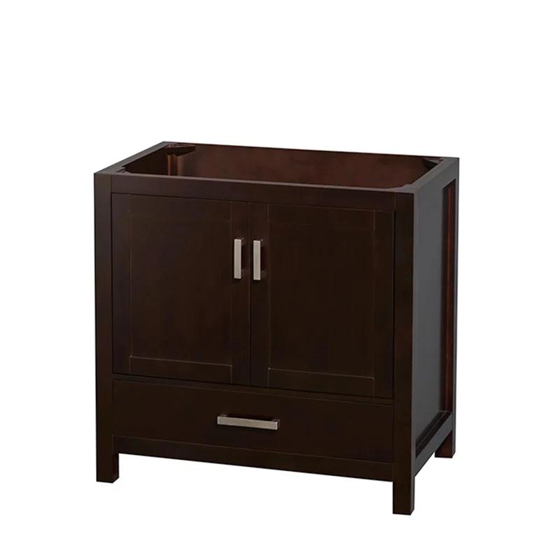 Wyndham Collection Sheffield 35" Freestanding Single Vanity Base Only