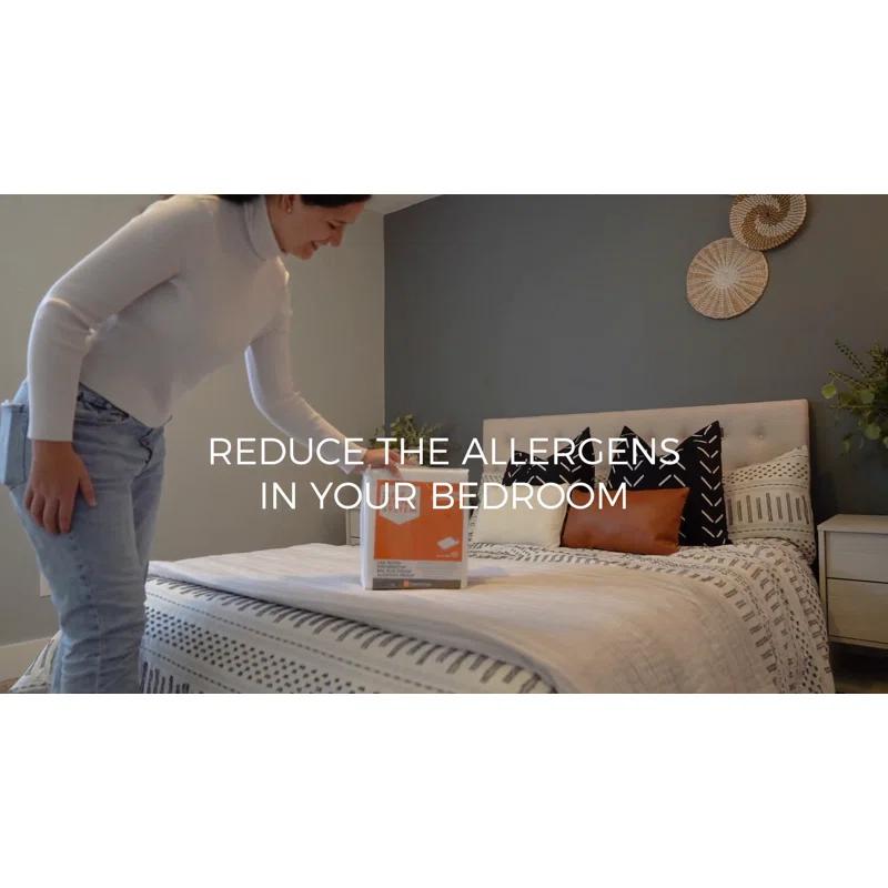 Hospitology The Original Sleep Defense System Zippered Waterproof Bedbug Proof Dust Mite Proof Mattress Encasement