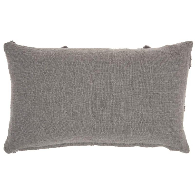 George Oliver Britney Ruffled Cotton Throw Pillow