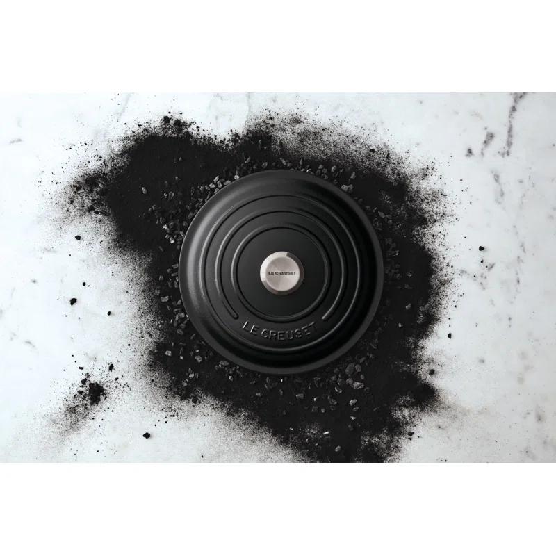 Le Creuset ® Signature 7.25-Qt. Licorice Black Enameled Cast Iron Dutch Oven
