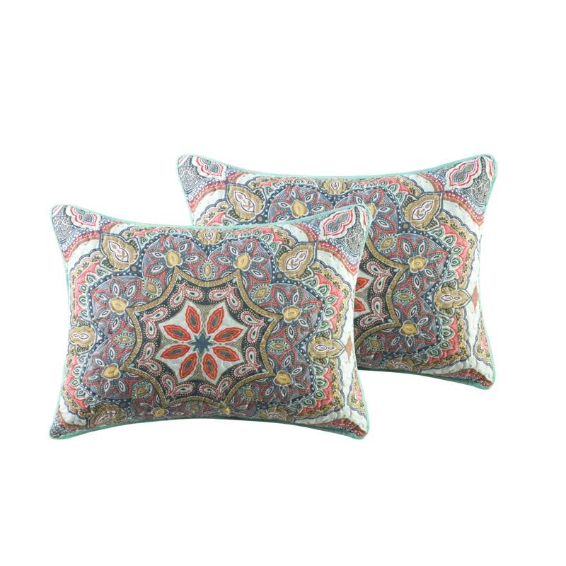 VCNY Yara 3-Piece Reversible Medallion Quilt Set
