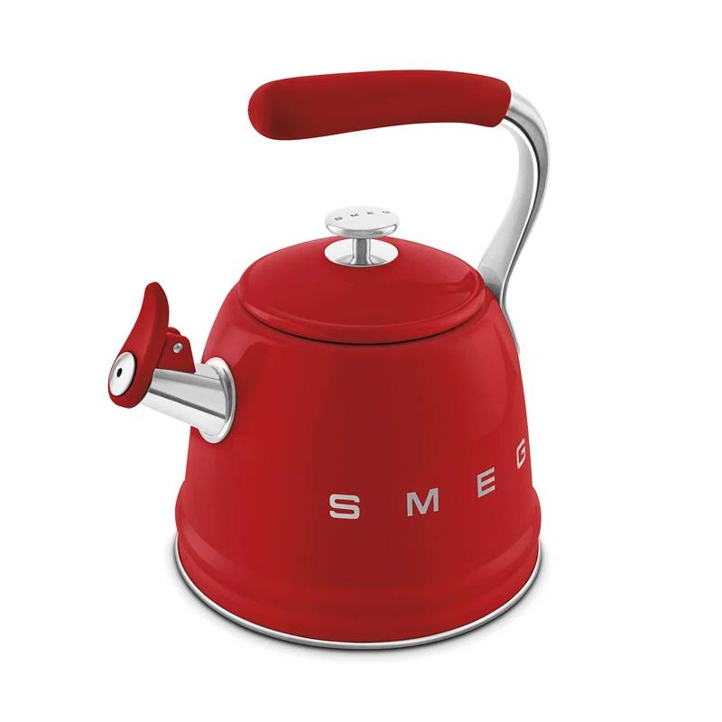 SMEG 50"s Retro Style Whistling Stovetop Kettle