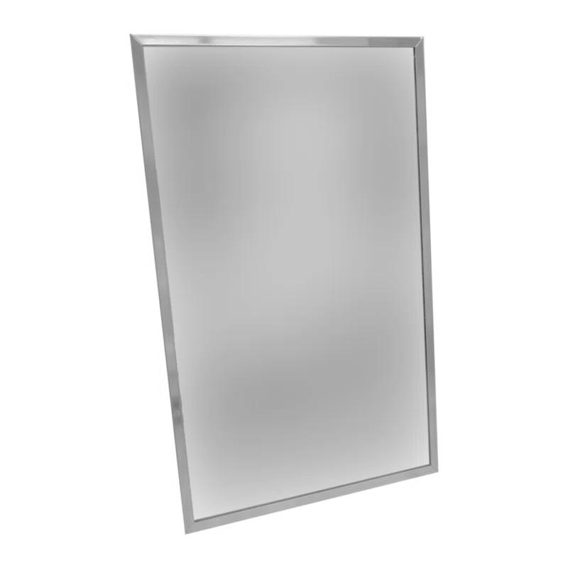 Brey-Krause Metal Flat Wall Mirror