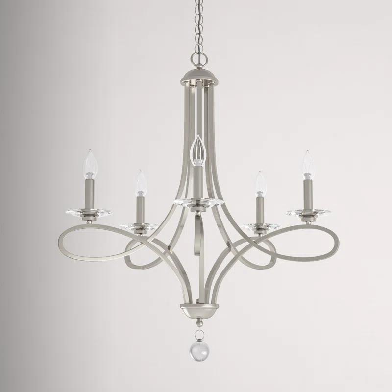 Kelly Clarkson Home Marilyn 5 - Light Dimmable Classic / Traditional Chandelier
