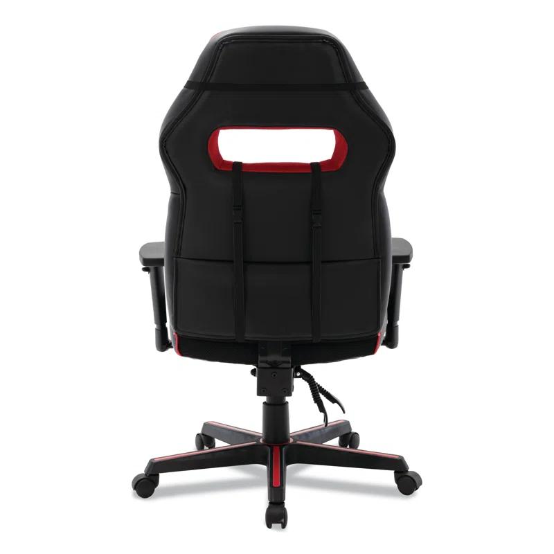 Inbox Zero Inbox Zero Adjustable Reclining Ergonomic Faux Leather Swiveling PC & Racing Game Chair