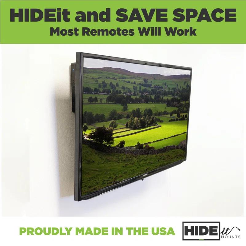 HIDEit Mounts HIDEit Uni-S | Adjustable Small Electronics, Cable Box Mount + Small Computer Mount