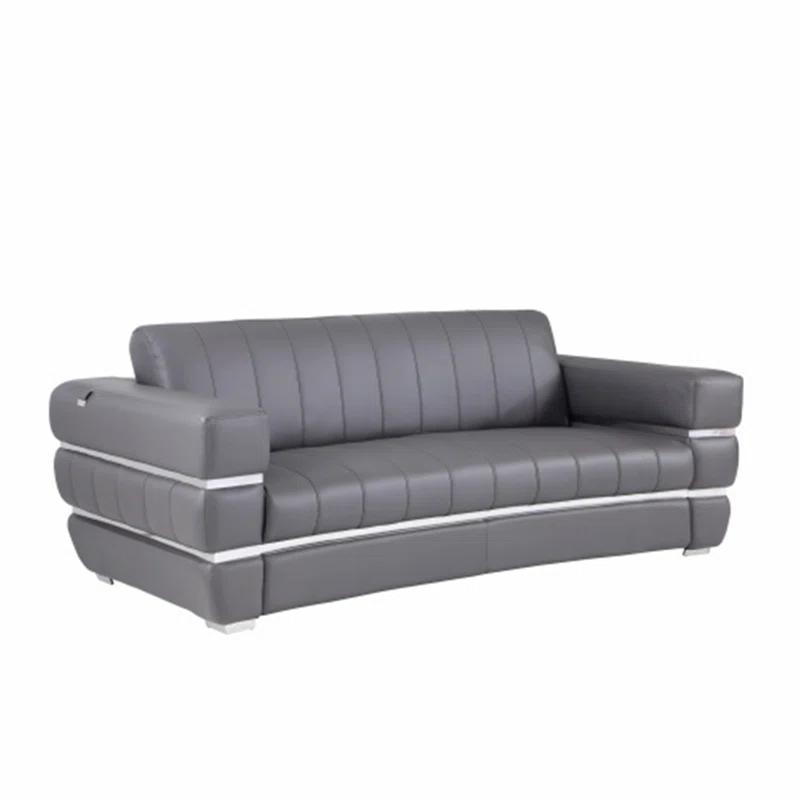 Abrahams 89'' Upholstered Sleeper Sofa