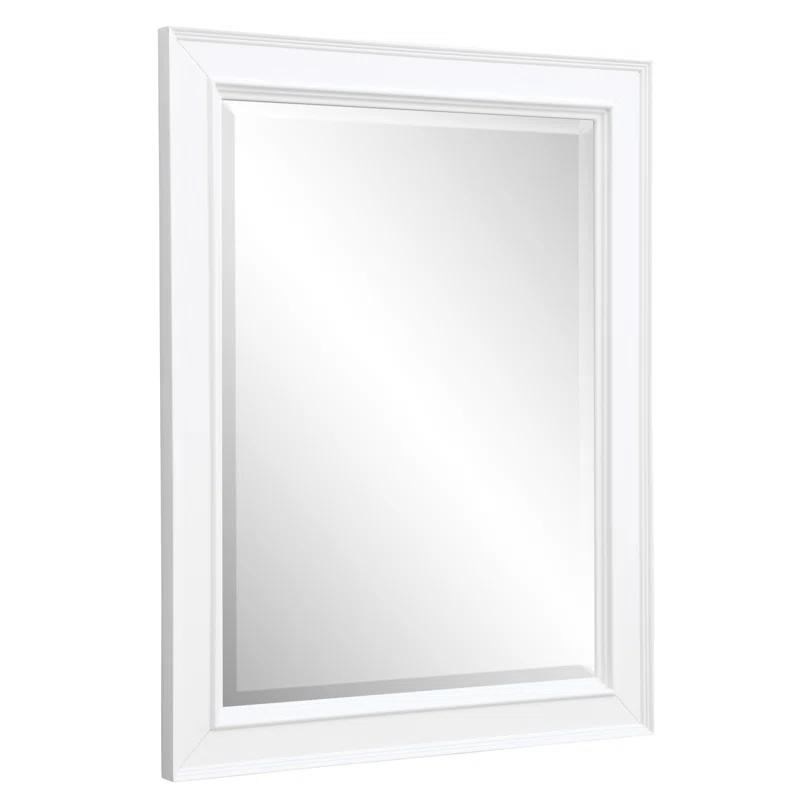 Lark Manor™ Bernardi Wood Flat Wall Mirror