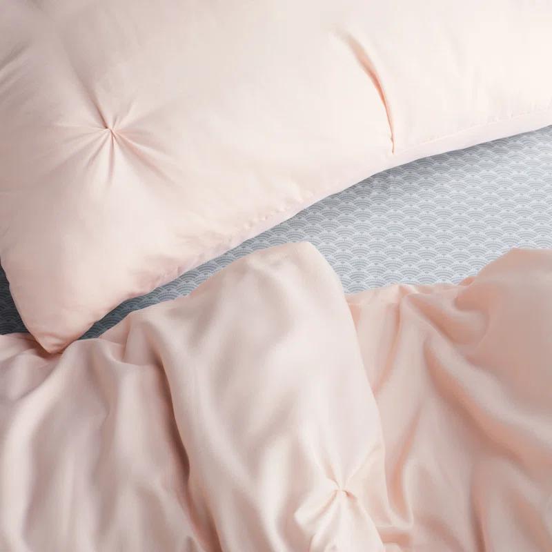 Serta Serta Simply Clean Microfiber Pleated 7 Piece Comforter Set